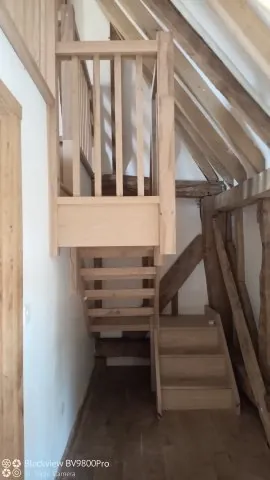 wood stairs